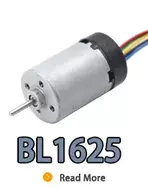 BL1625I, BL1625, B1625m, 16 mm de rotor interno pequeño Motor eléctrico de CC sin escobillas.webp