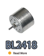 BL2418I, BL2418, B2418M, 24 mm de rotor interno pequeño Motor eléctrico de CC sin escobillas.webp