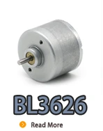 BL3626I, BL3626, B3626M, 36 mm de rotor interno pequeño Motor eléctrico de CC sin escobillas.webp