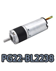 pg22-bl2238 Motor eléctrico de CC con reductor planetario de metal pequeño de 22 mm.webp