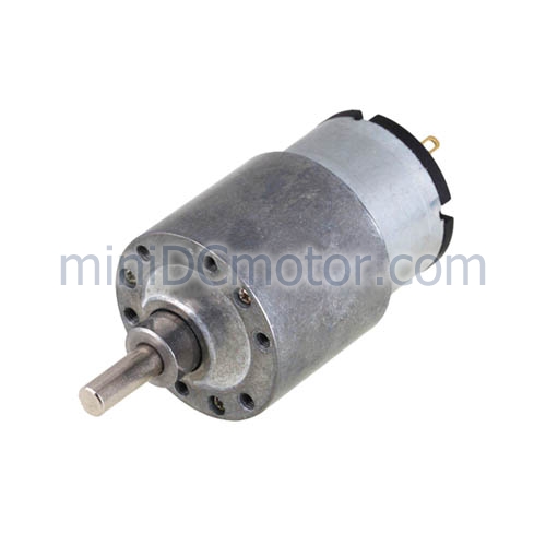 GS37-520 Motor eléctrico de CC con reductor de dientes rectos pequeños de 37 mm