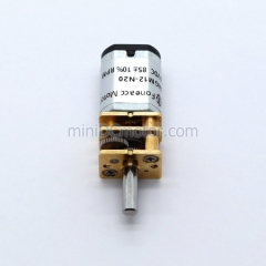 GM12-N20 Motor eléctrico de CC con reductor de dientes rectos pequeños de 12 mm