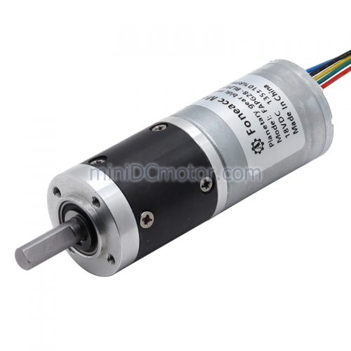 PG28-BL2838 Motor eléctrico de CC con reductor planetario de metal pequeño de 28 mm