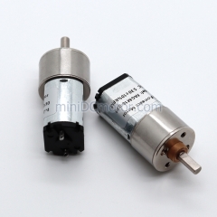 GM16-030 Motor eléctrico de CC con reductor de dientes rectos pequeños de 16 mm