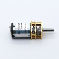 GM12-N20 Motor eléctrico de CC con reductor de dientes rectos pequeños de 12 mm