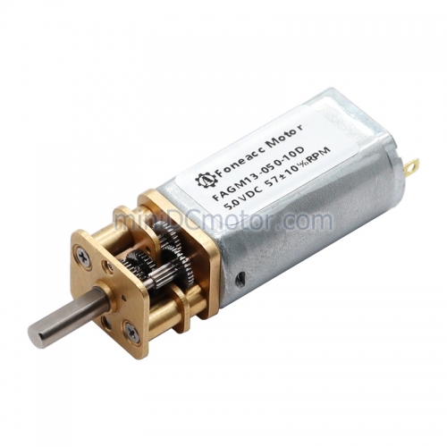 GM13-050 Motor eléctrico de CC con reductor de dientes rectos pequeños de 13 mm