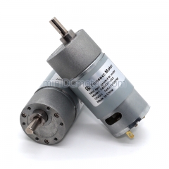 GS37-555 Motor eléctrico de CC con reductor de dientes rectos pequeños de 37 mm