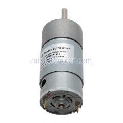 GS37-555 Motor eléctrico de CC con reductor de dientes rectos pequeños de 37 mm