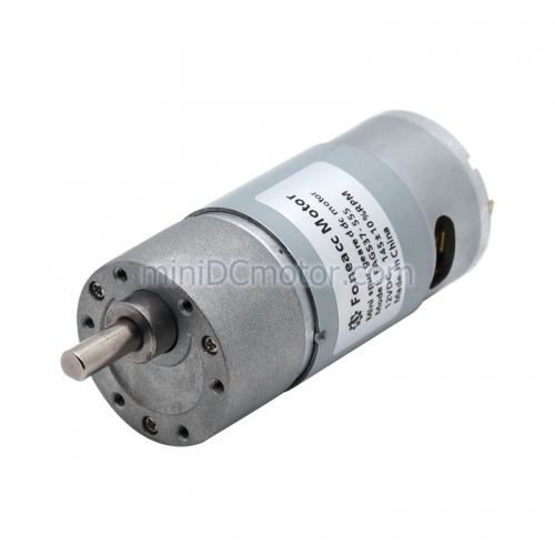 GS37-555 Motor eléctrico de CC con reductor de dientes rectos pequeños de 37 mm