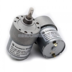 GS37-528 Motor eléctrico de CC con reductor de dientes rectos pequeños de 37 mm