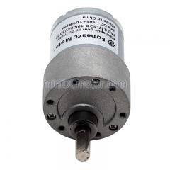 GS37-528 Motor eléctrico de CC con reductor de dientes rectos pequeños de 37 mm